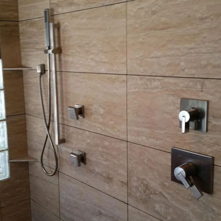 Shower fixture installation for Water Heater Installation in Plano